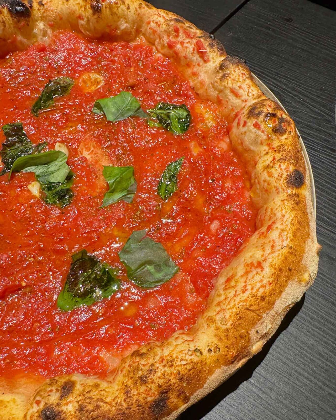 la pizza marinara della pizzeria OMG al Campionato della Pizza 2026