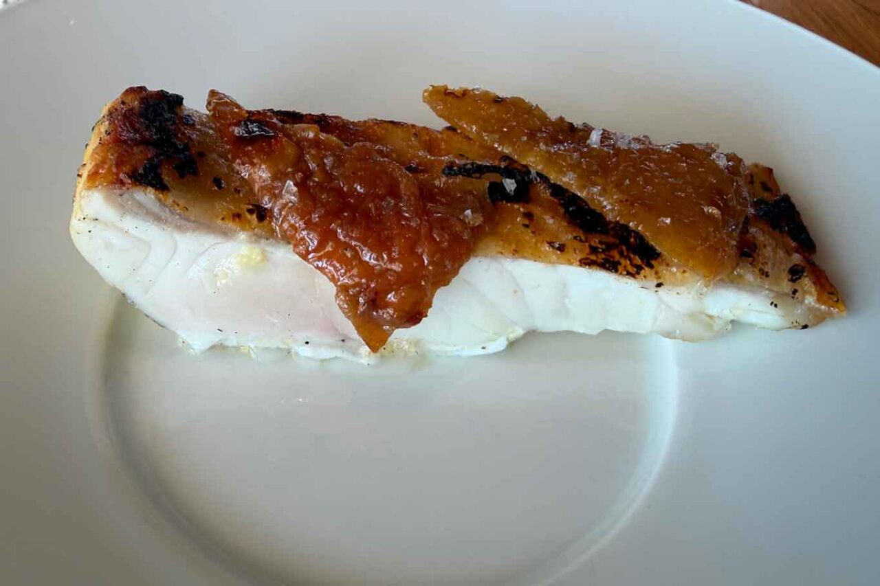 il rombo al ristorante Da Lucio a Rimini