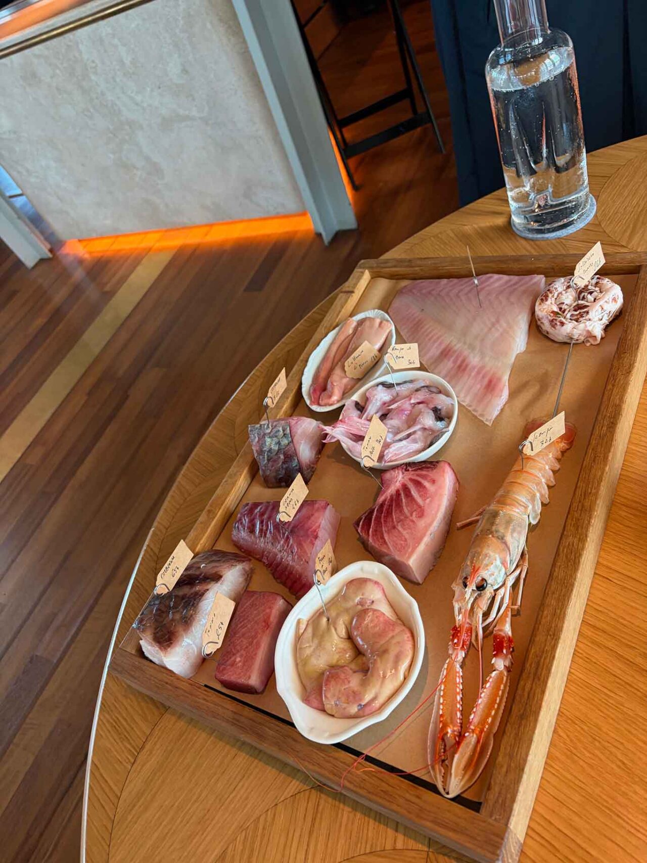 il vassoio del pesce al ristorante Da Lucio a Rimini