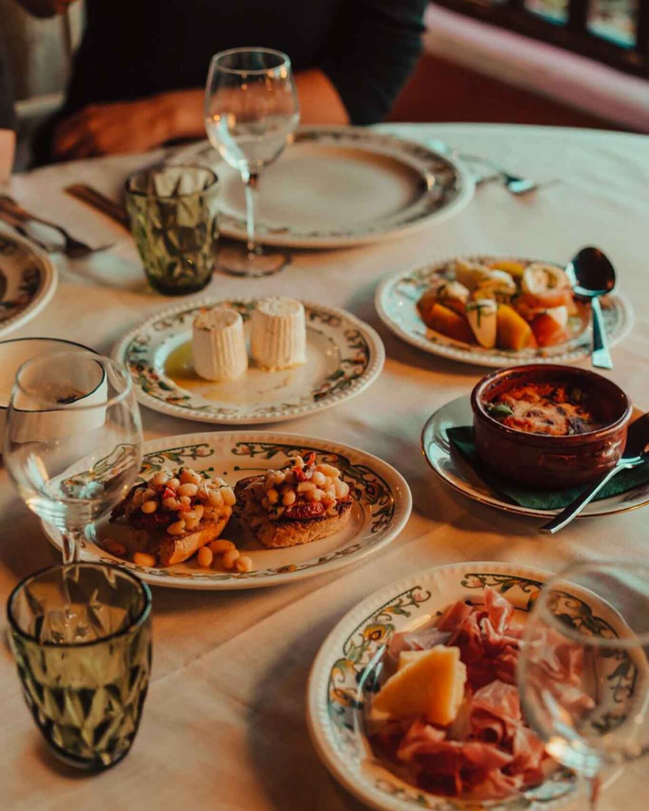 antipasti del ristorante Origini Peppina Di Renato ad Ischia
