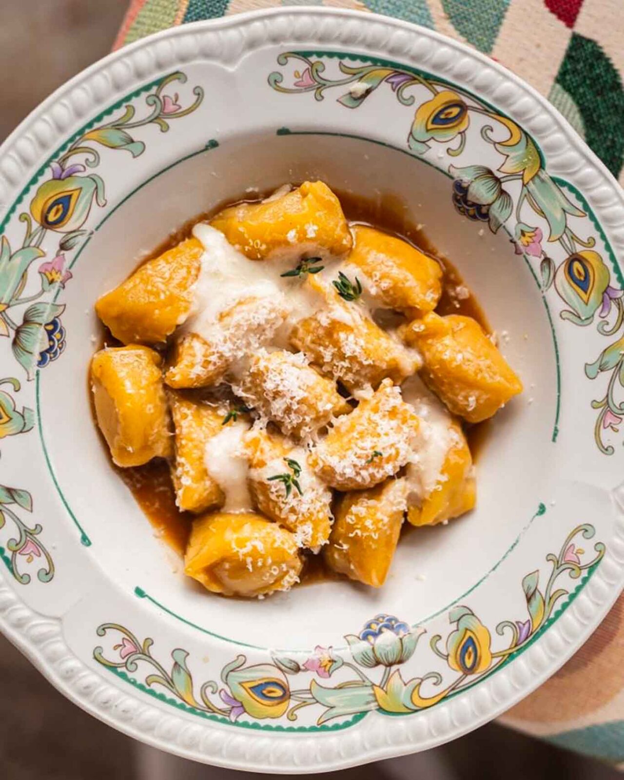 ravioli di coniglio del ristorante Origini Peppina Di Renato ad Ischia