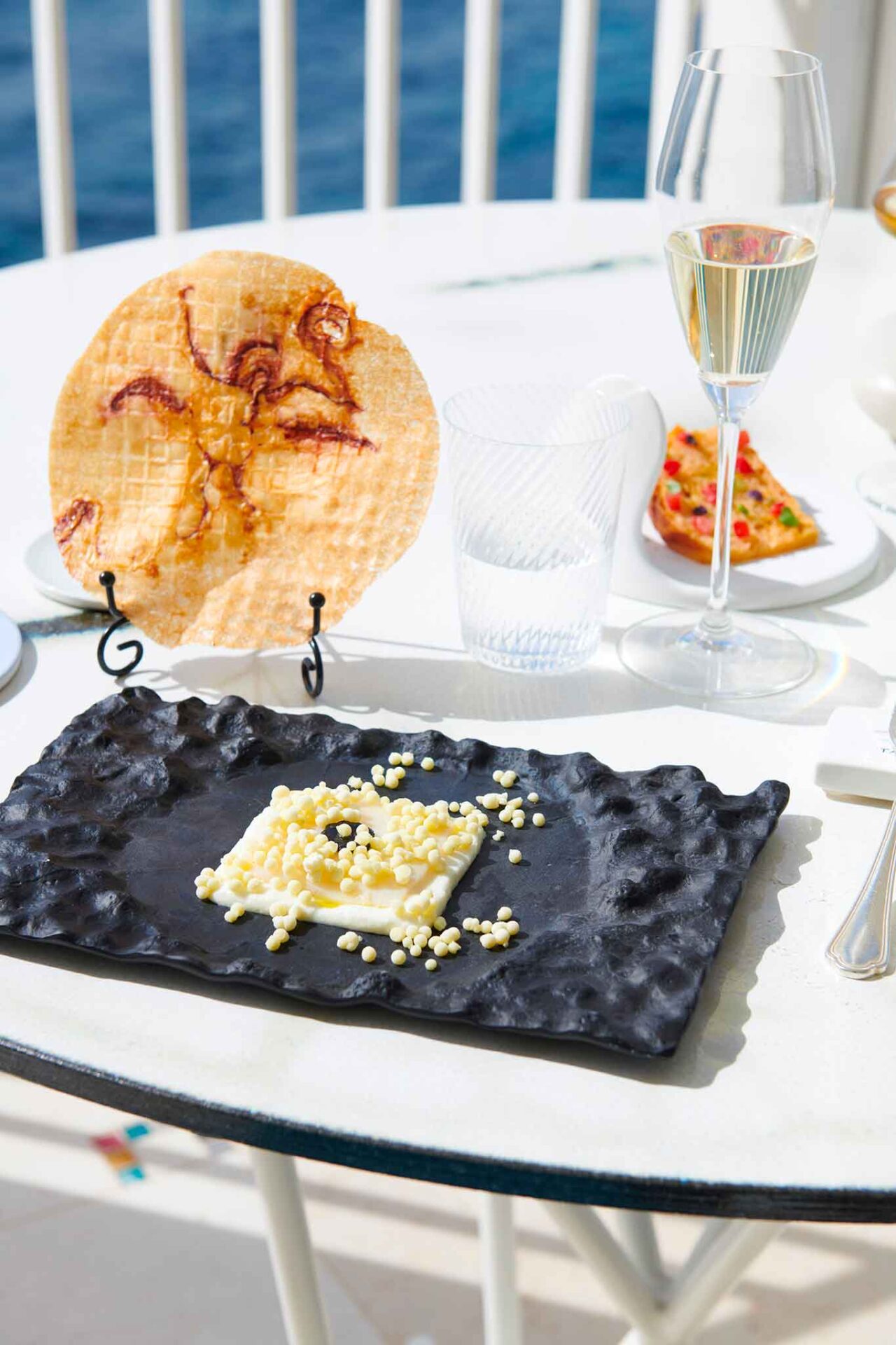 il calamaro del ristorante Taverna del Capitano a Nerano Marina del Cantone 