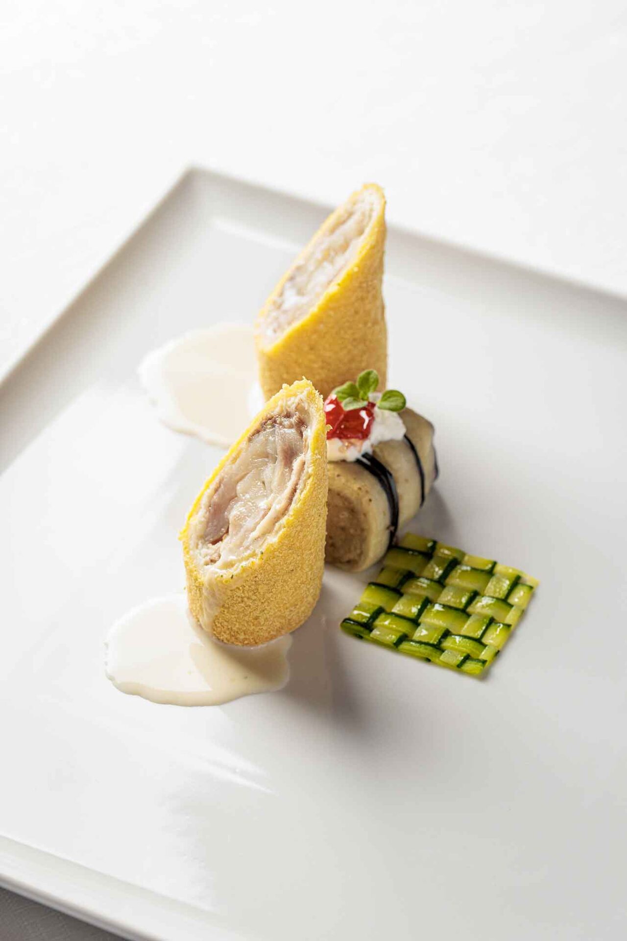 la ricciola del ristorante Villa Ischia ad Atina