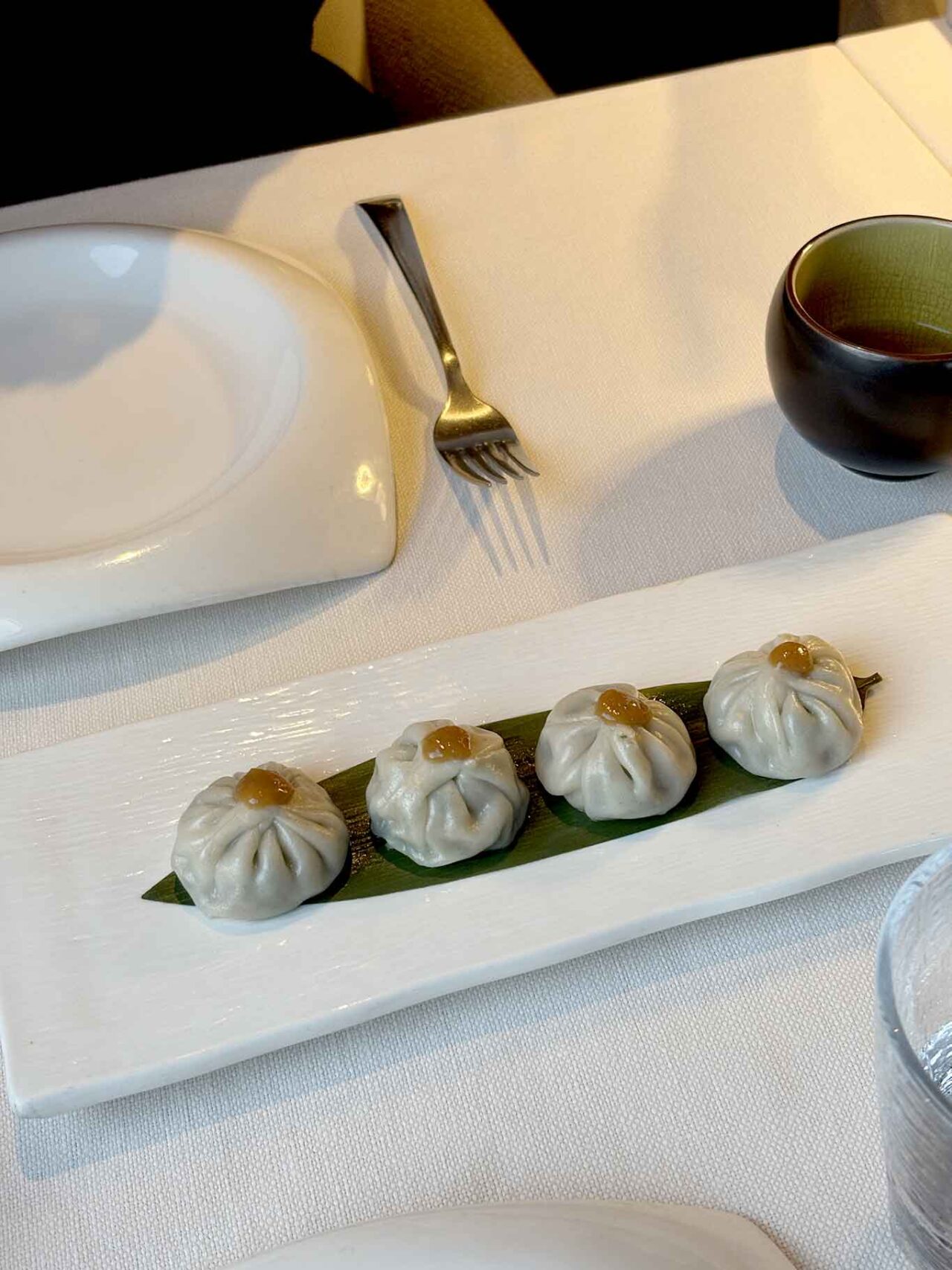 i ravioli ai frutti di mare del ristorante cinese Kanton a Capriate San Gervasio