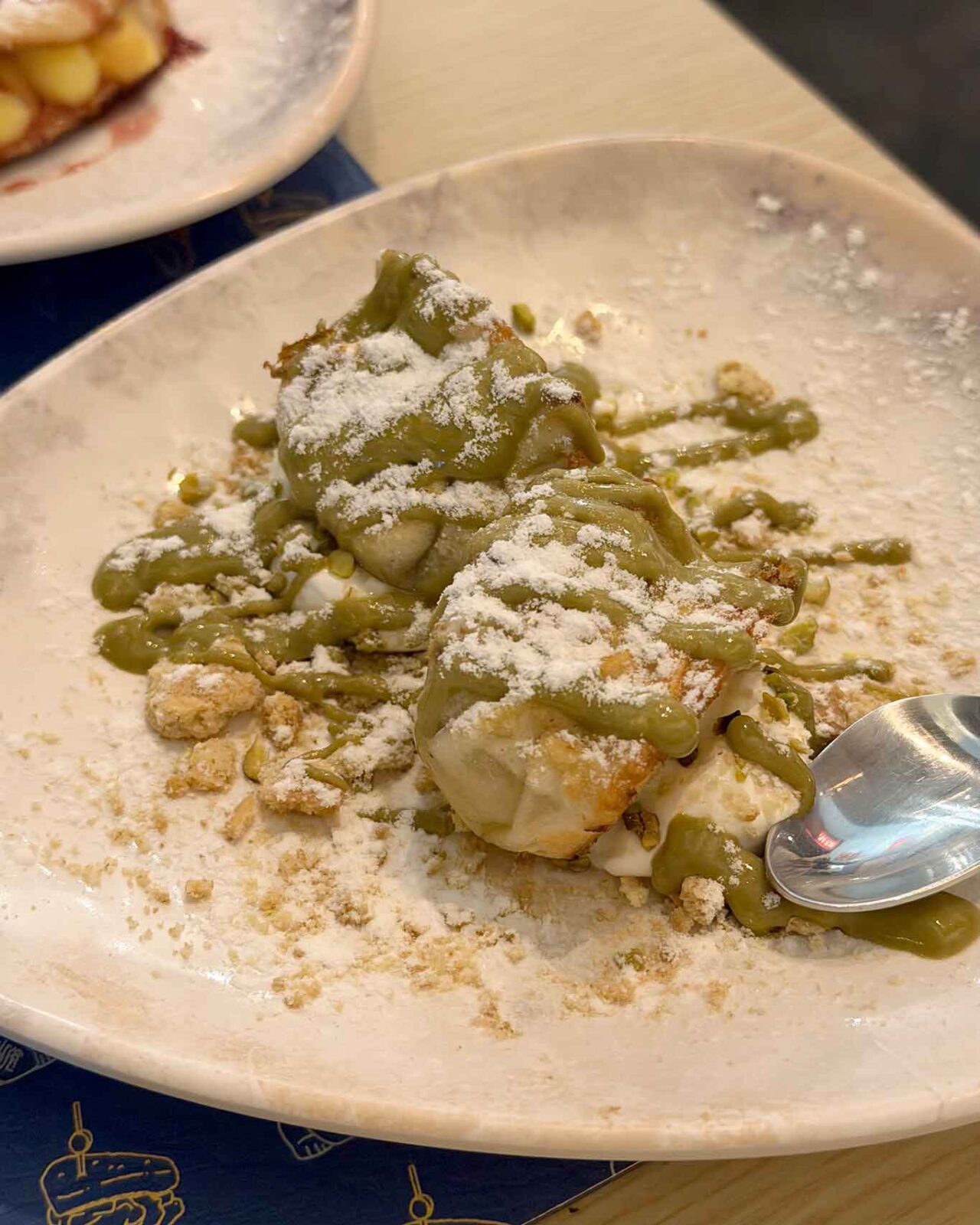 il dolce di Ego Sushi trattoria giapponese a Napoli 