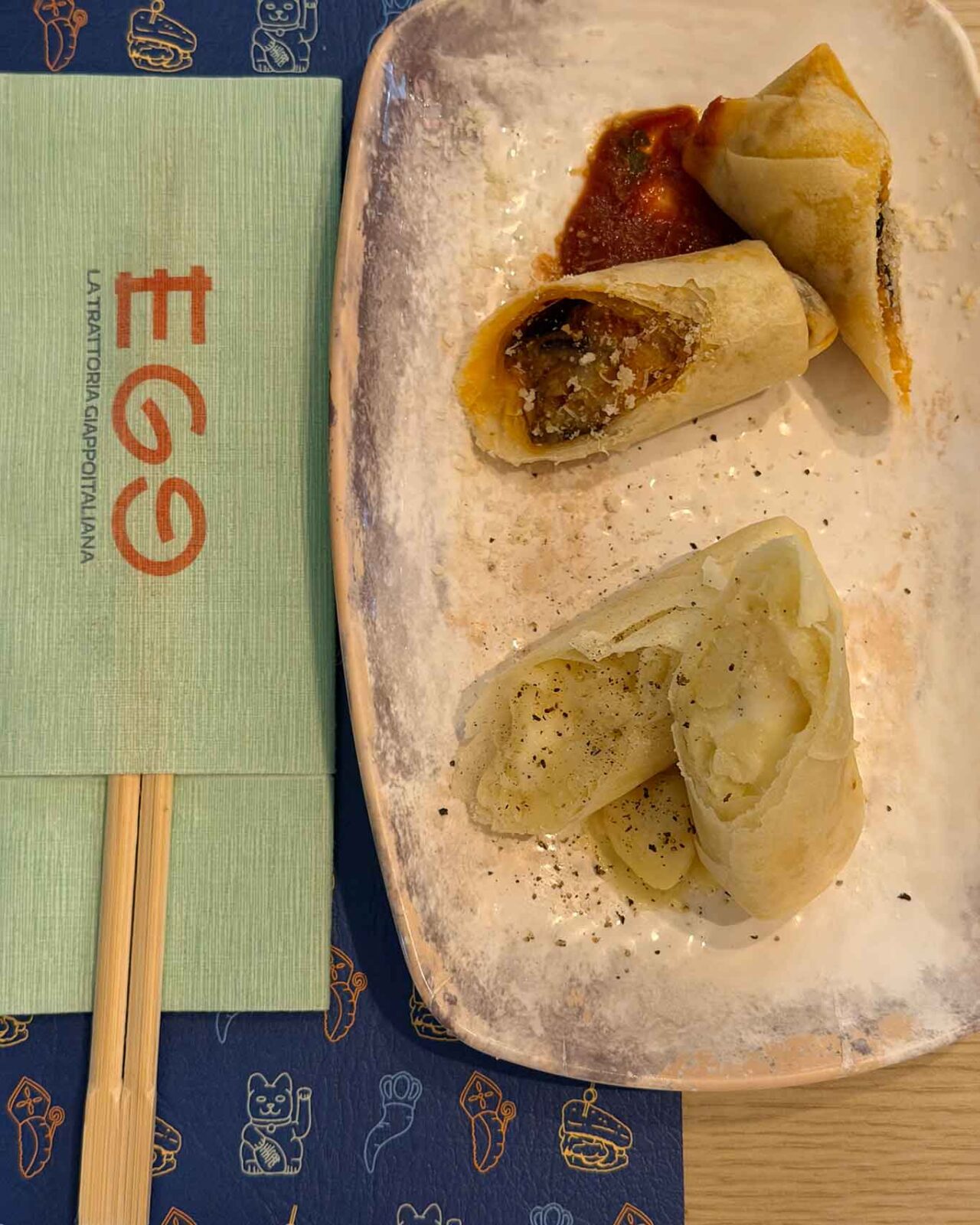Ego Sushi trattoria giapponese a Napoli: Evviva la Patata