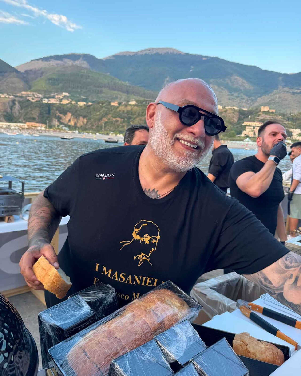 Francesco Martucci alla cena ancestrale del Bob Fest 2026