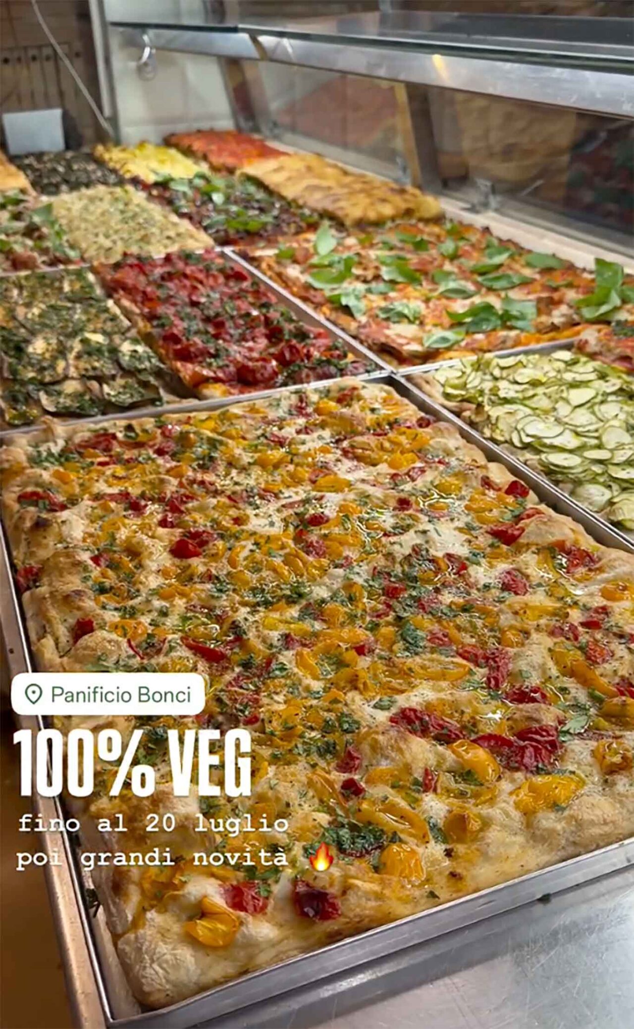 le pizze vegan di Bonci