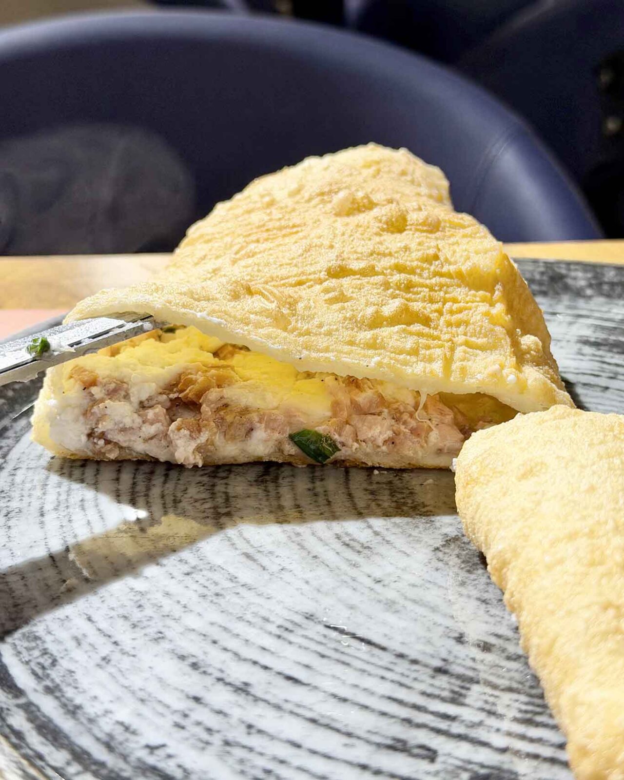 la pizza fritta della pizzeria Gli Esposito a Salerno al Campionato 2026