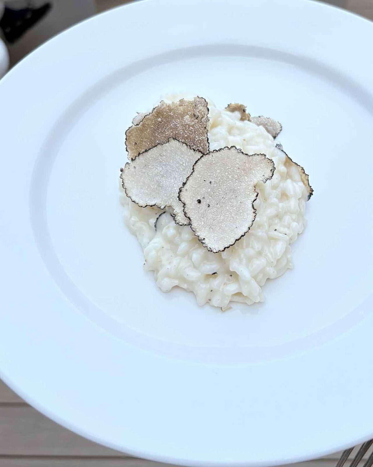 il risotto al tartufo del compleanno di Claudio Sadler