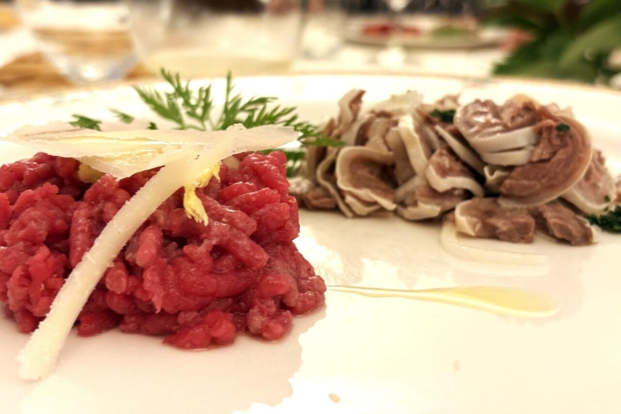 Trattoria I Bologna Rocchetta Tanaro antipasti tartare trippa