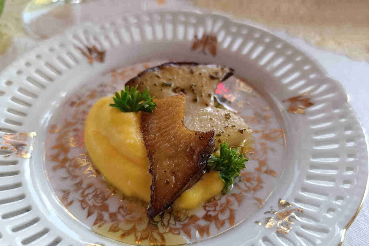 Trattoria della Fortuna, cardoncello e zabaione salato