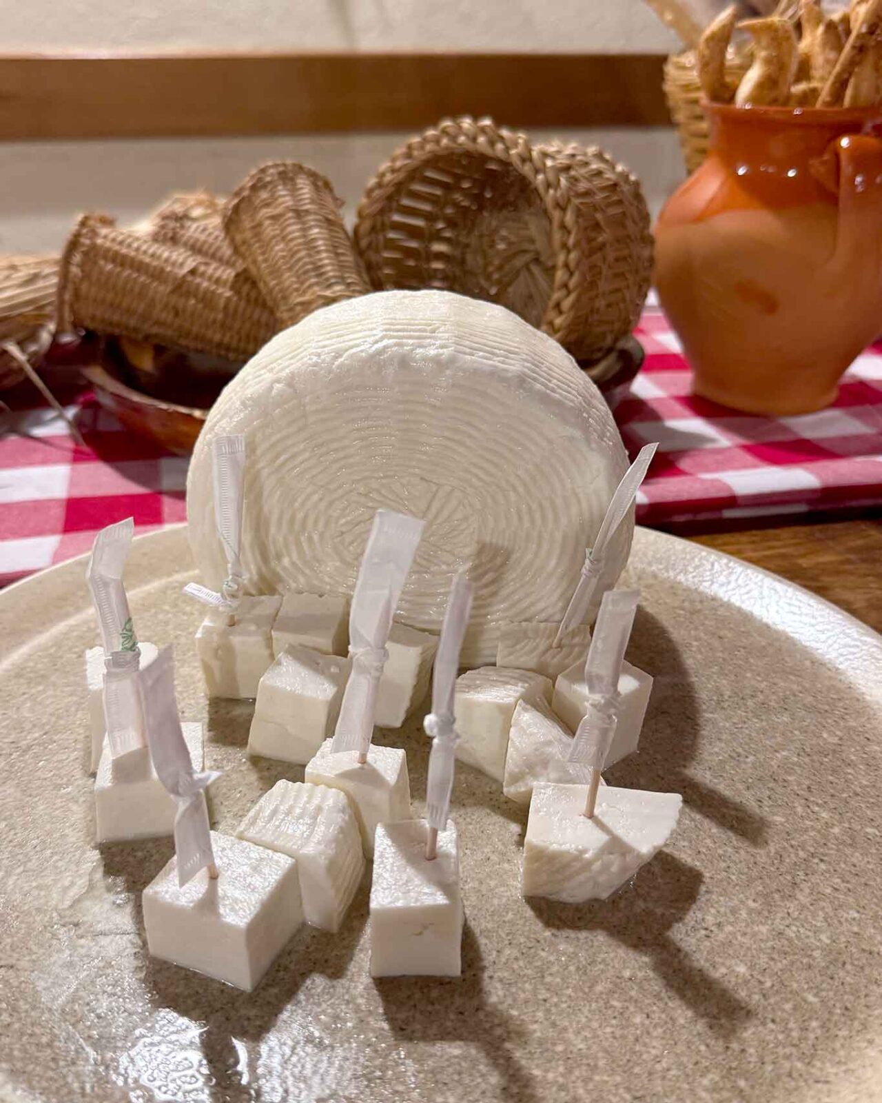 il primo sale dell'agriturismo La Rondinella a Scalea in Calabria
