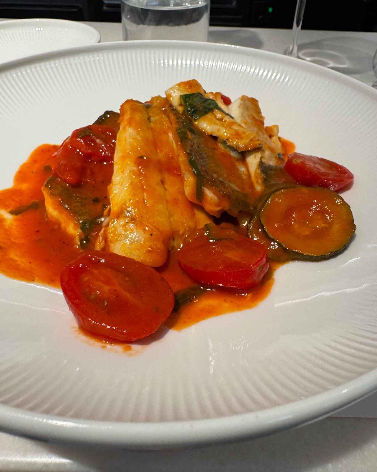 il branzino del bistrot La Esse di Esselunga a Milano