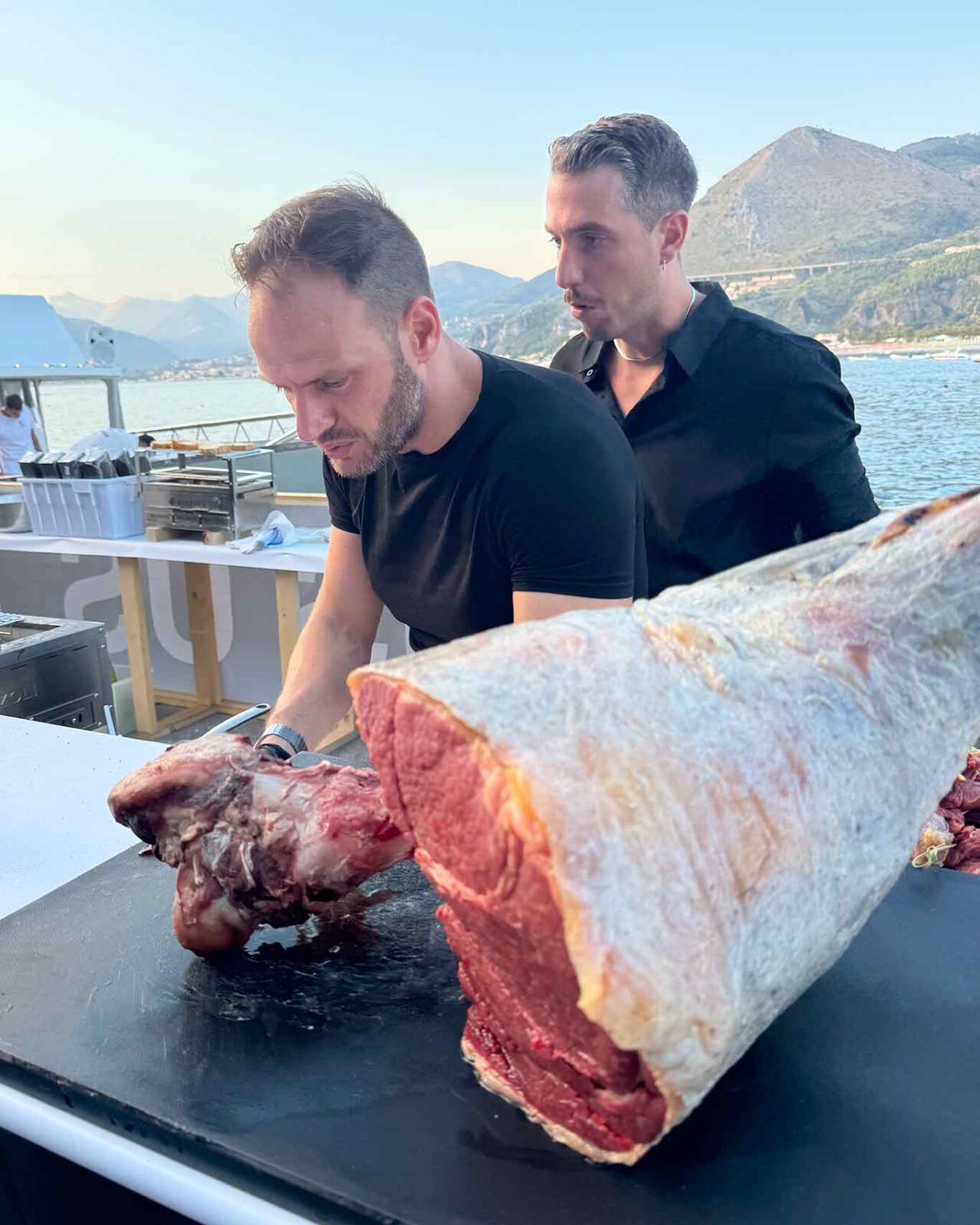 Edoardo Tilli alla cena ancestrale del Bob Fest 2026