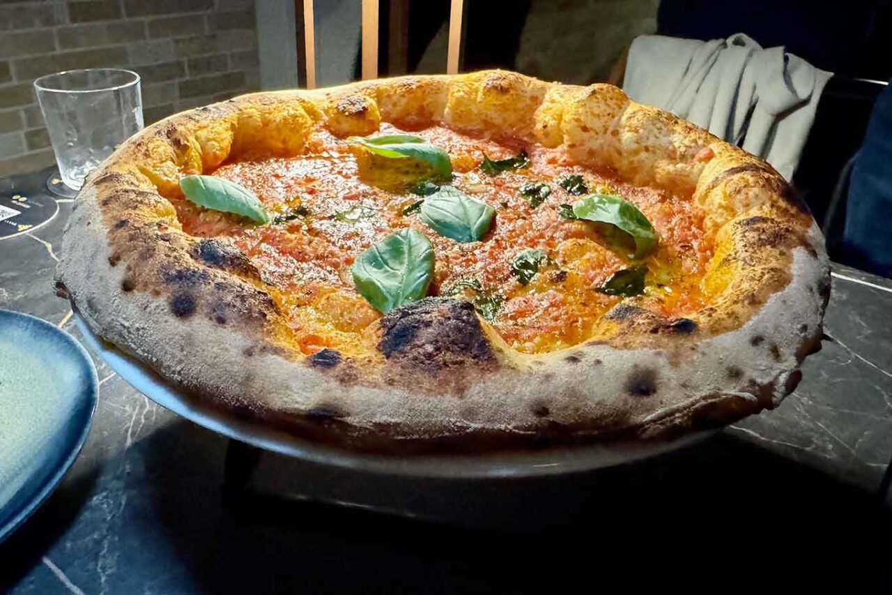 la pizza marinara della pizzeria DieciNoni ad Agropoli al Campionato della Pizza 2026