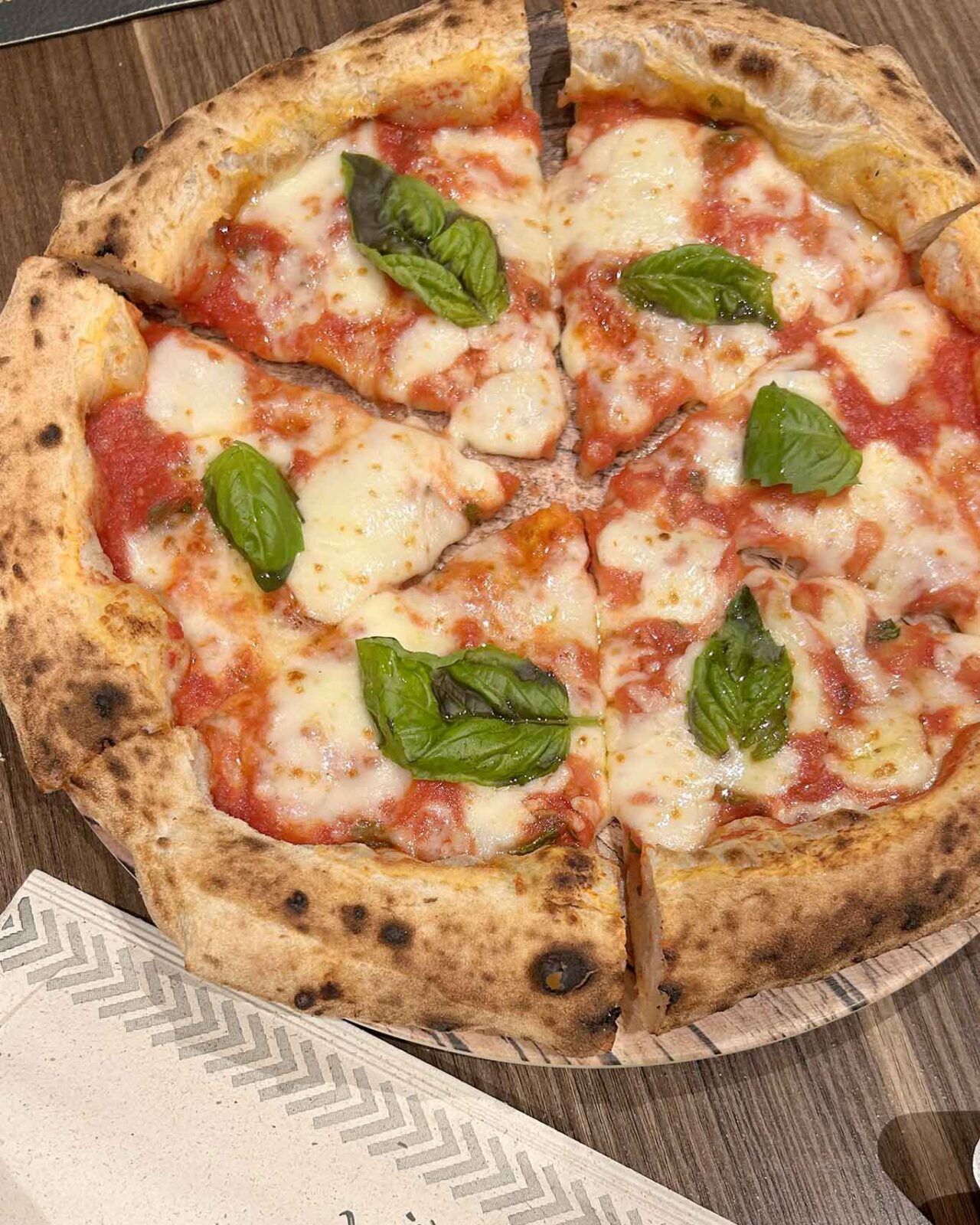 la pizza margherita della pizzeria I Masanielli di Sasà Martucci a Caserta alle Qualifiche del Campionato 2026