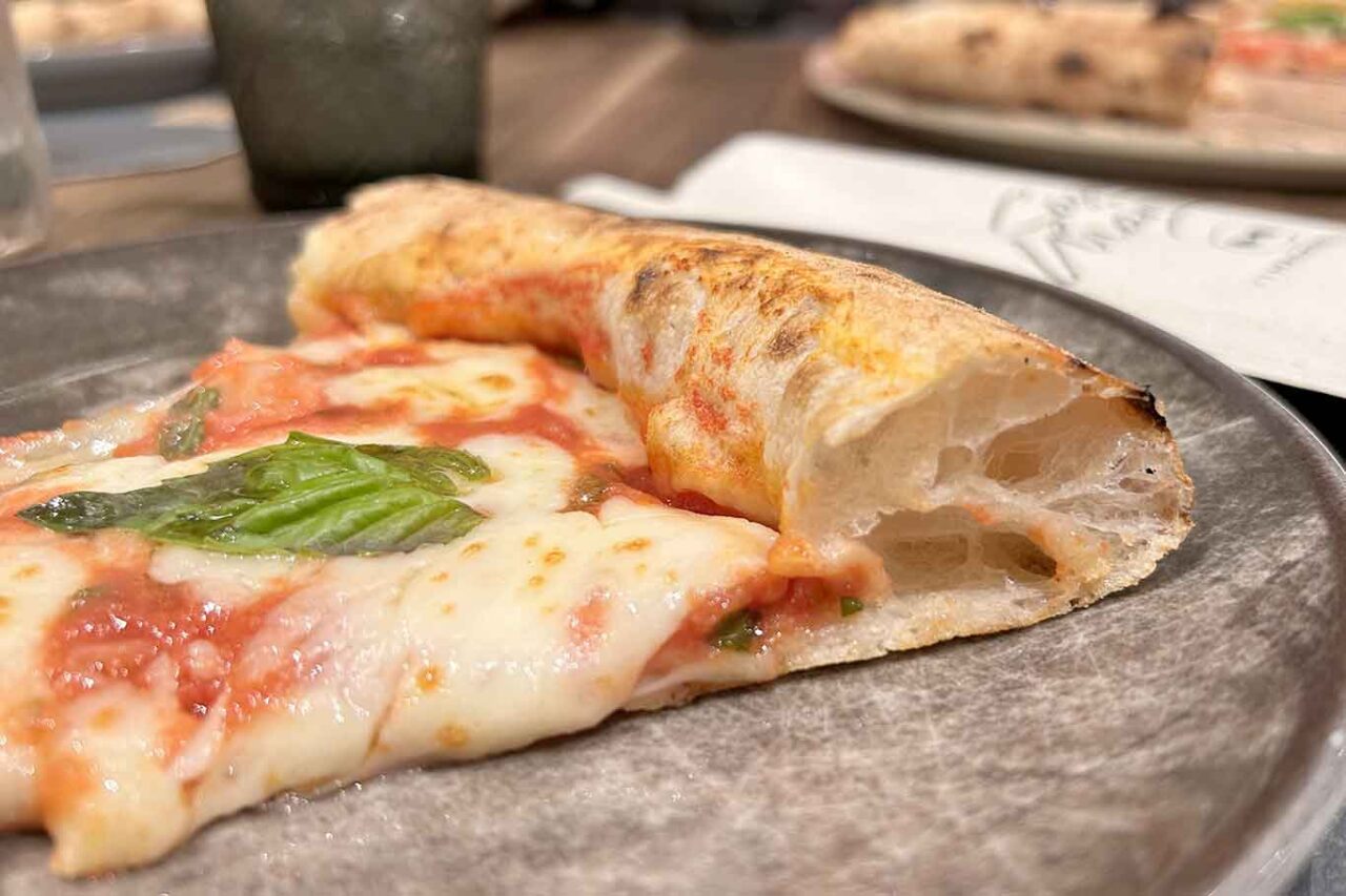 la pizza margherita della pizzeria I Masanielli di Sasà Martucci a Caserta alle Qualifiche del Campionato 2026