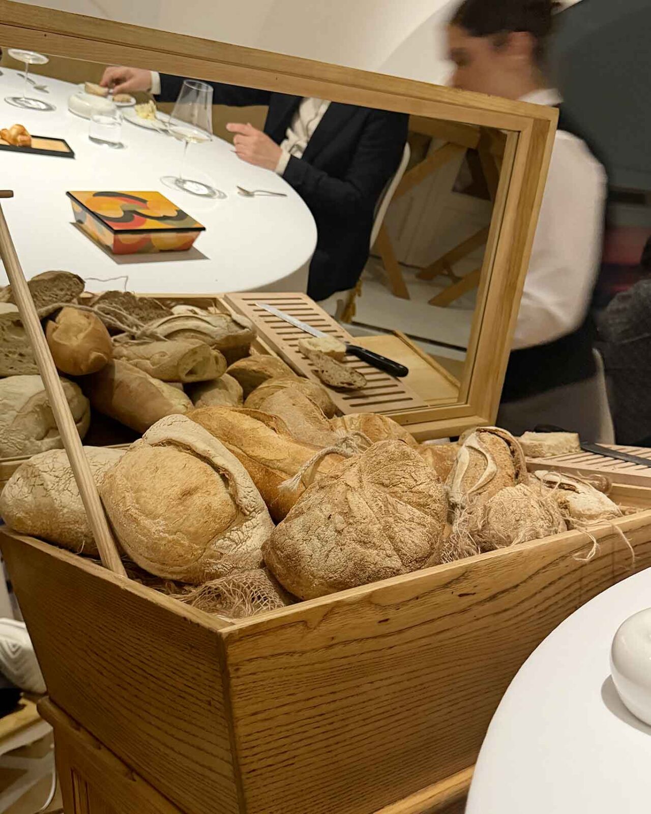 il pane del ristorante Terrazza Bosquet a Sorrento