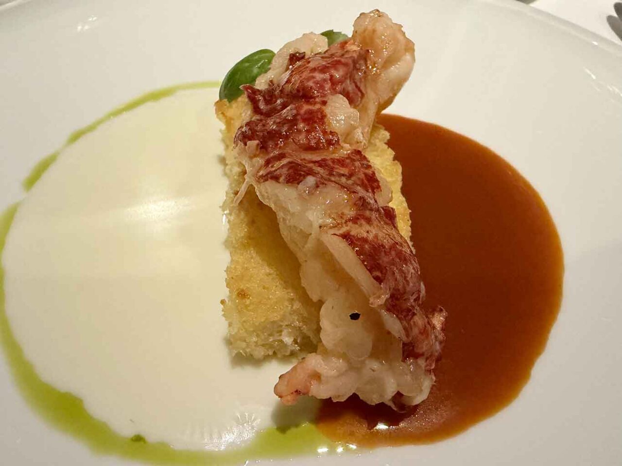 l'astice del ristorante Terrazza Bosquet a Sorrento