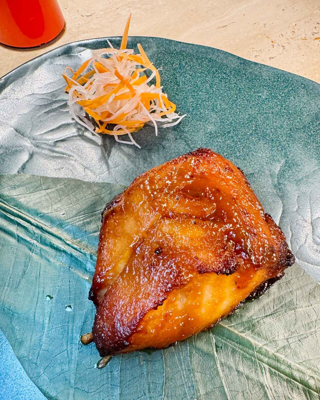 il black cod del ristorante giapponese Oma al Crescent di Salerno 