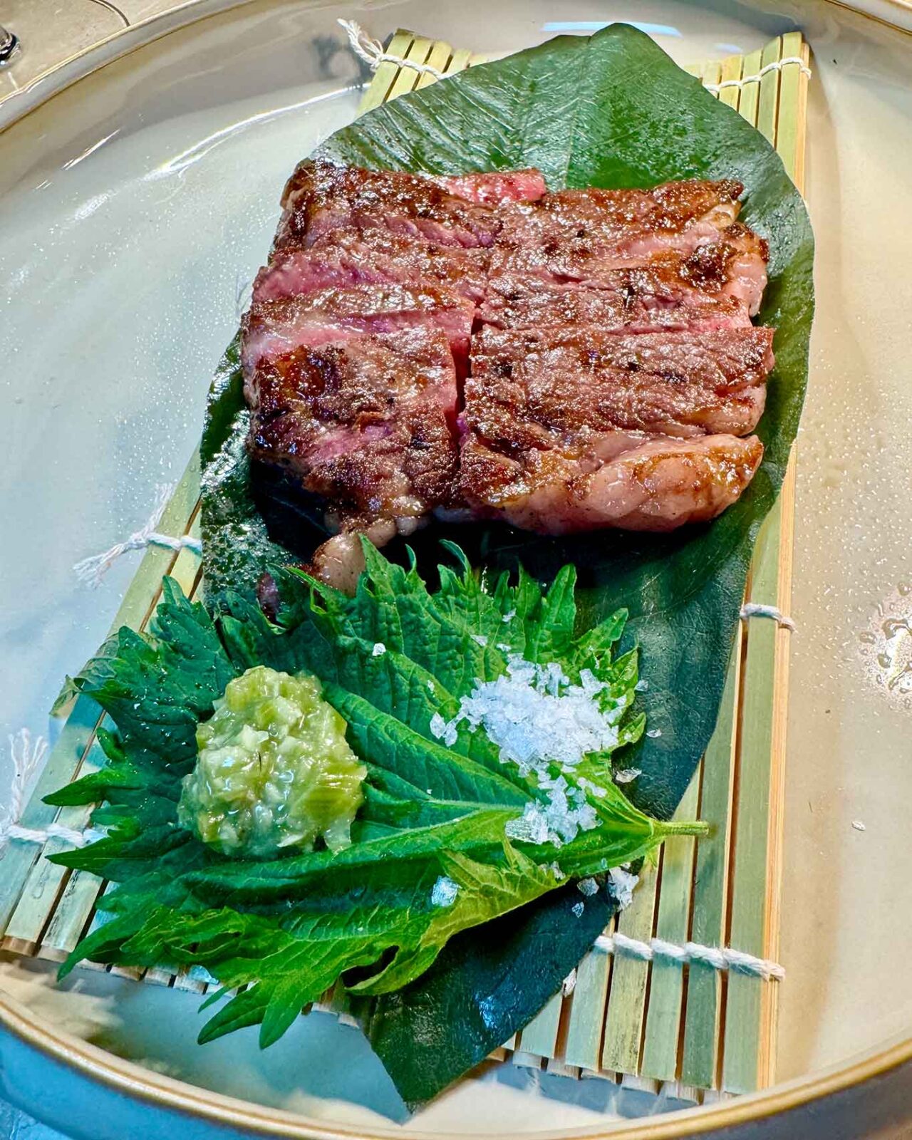 la carne del ristorante giapponese Oma al Crescent di Salerno 