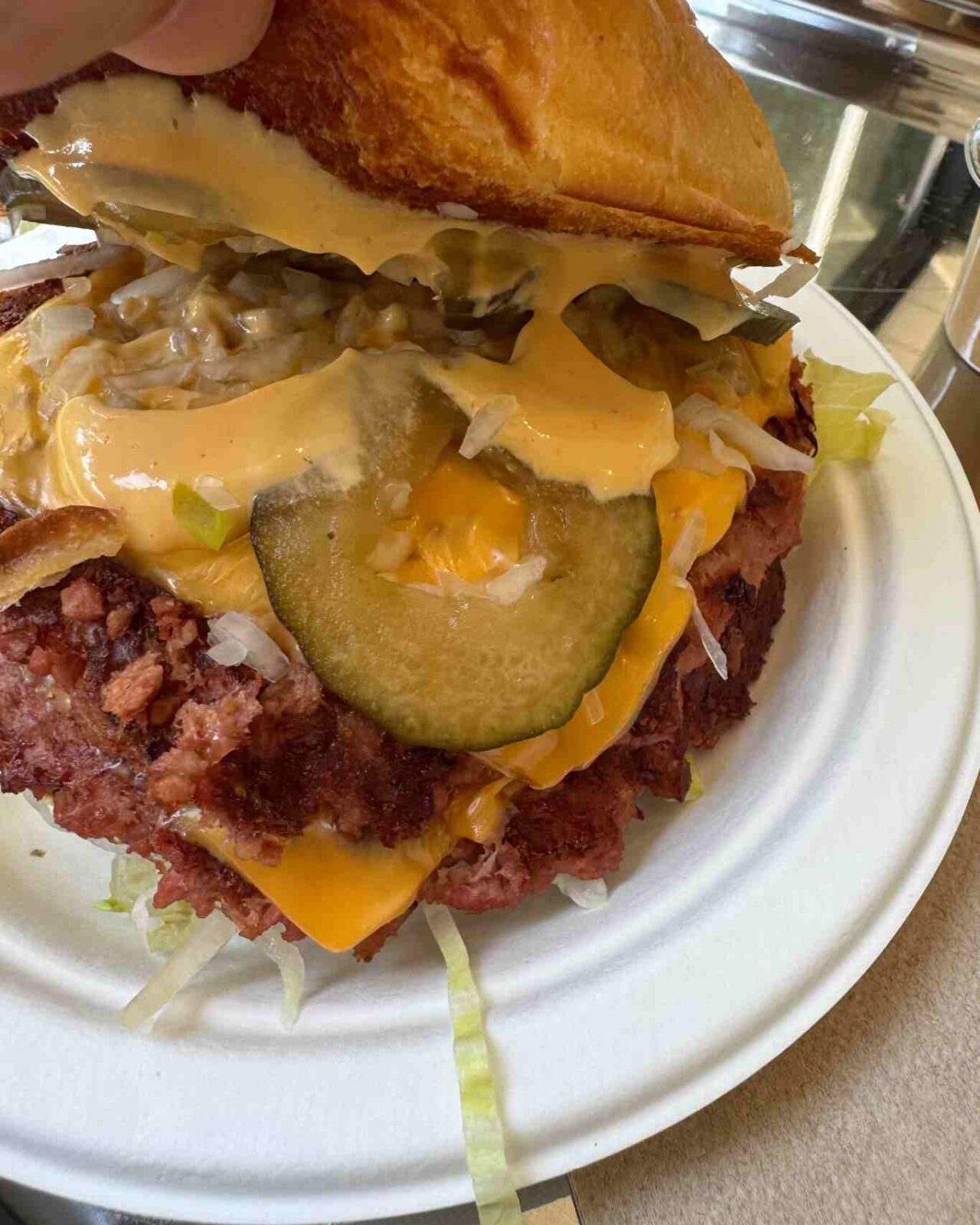 dumbo veggie interno smash burger milano