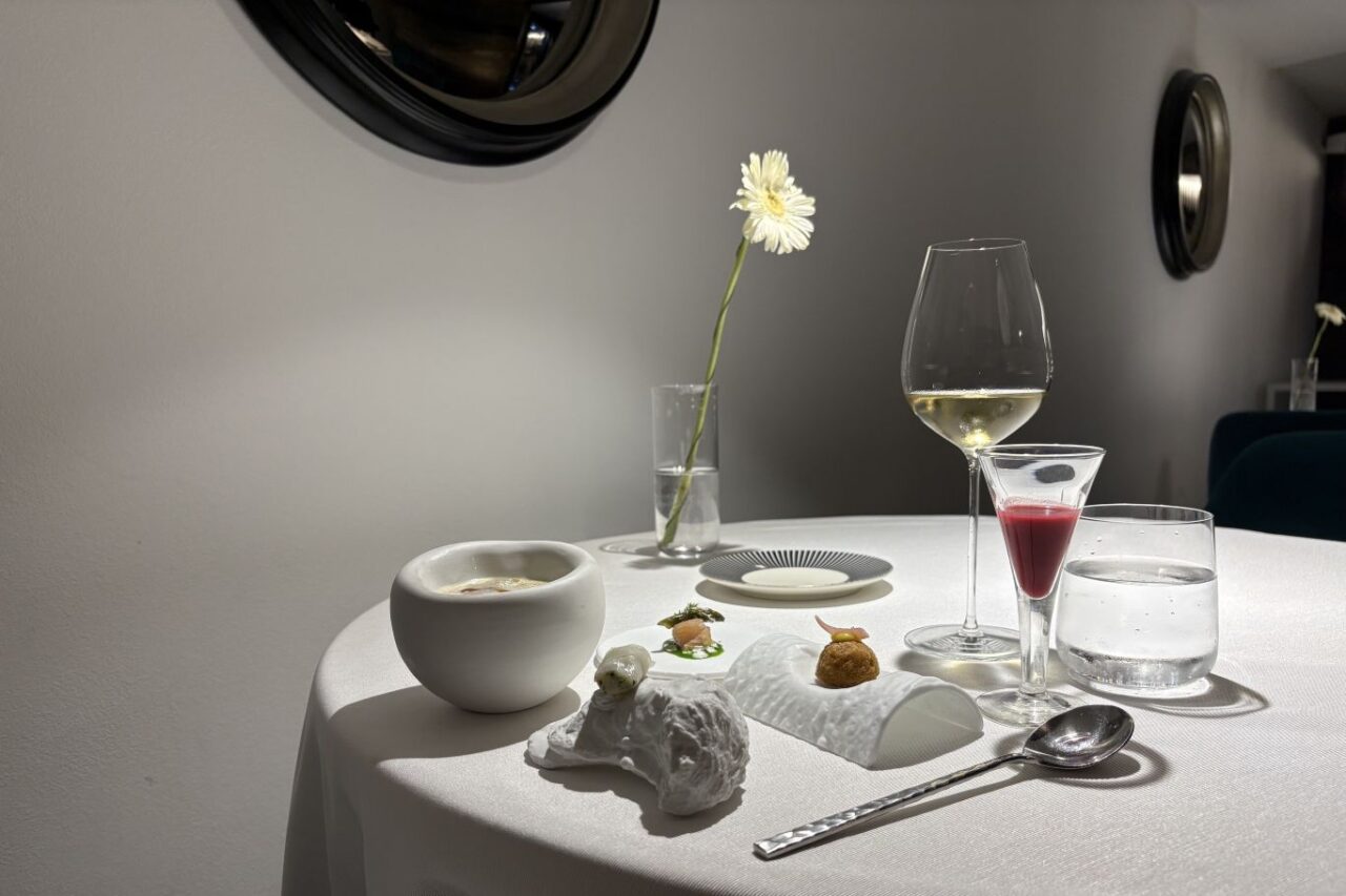 amuse-bouche con shottino