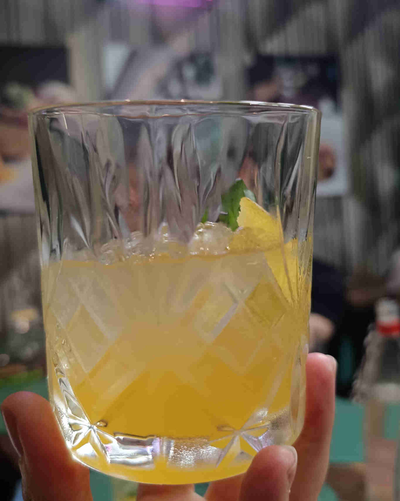 Cocktail Agrumia, in abbinmento con la frittatina alla Nerano