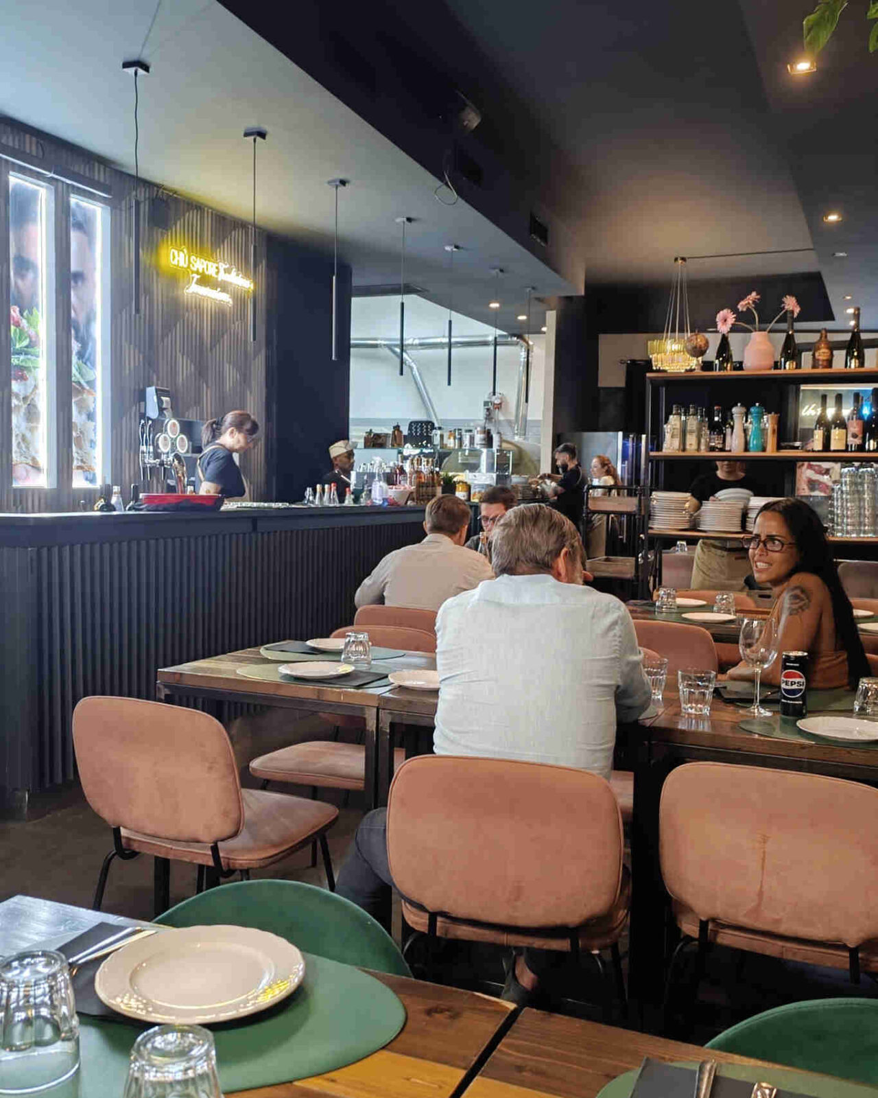 Chiù Sapore a Talenti, la sala interna