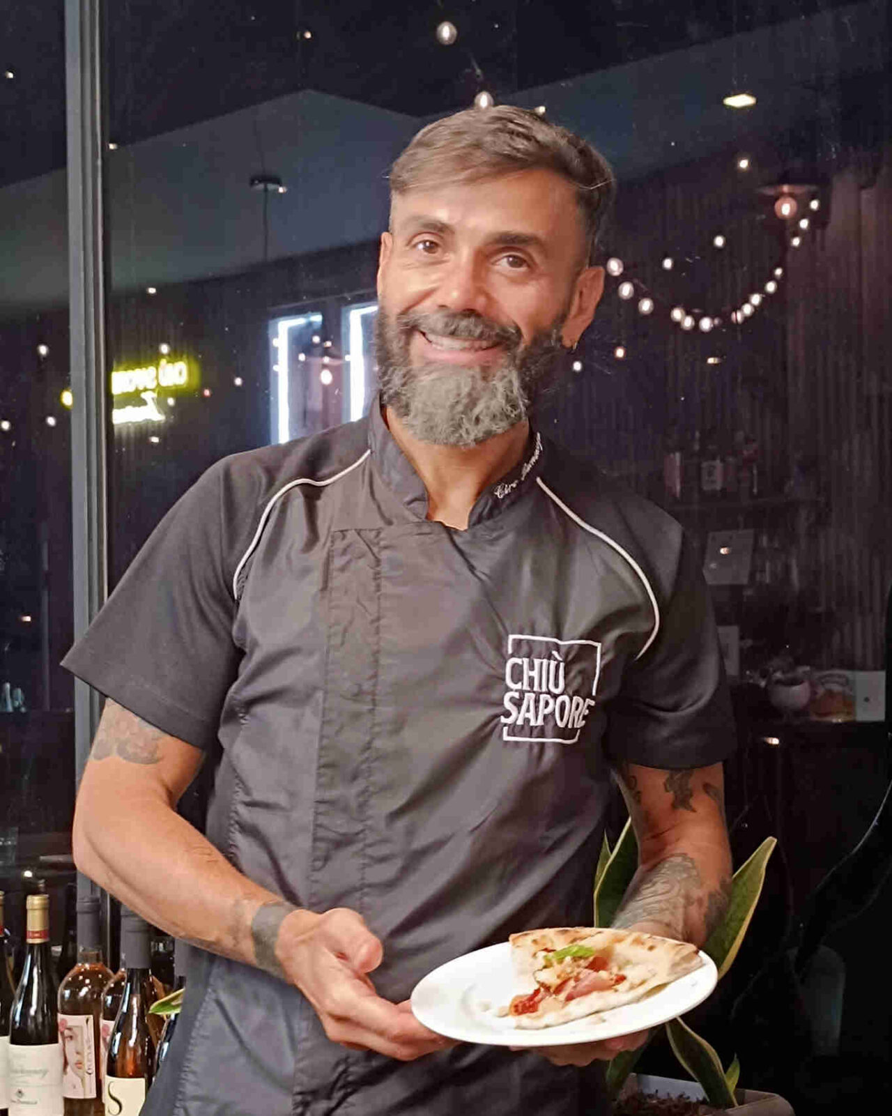 Ciro Buoninsegni, ttolare dell'insegna Chiù Sapore