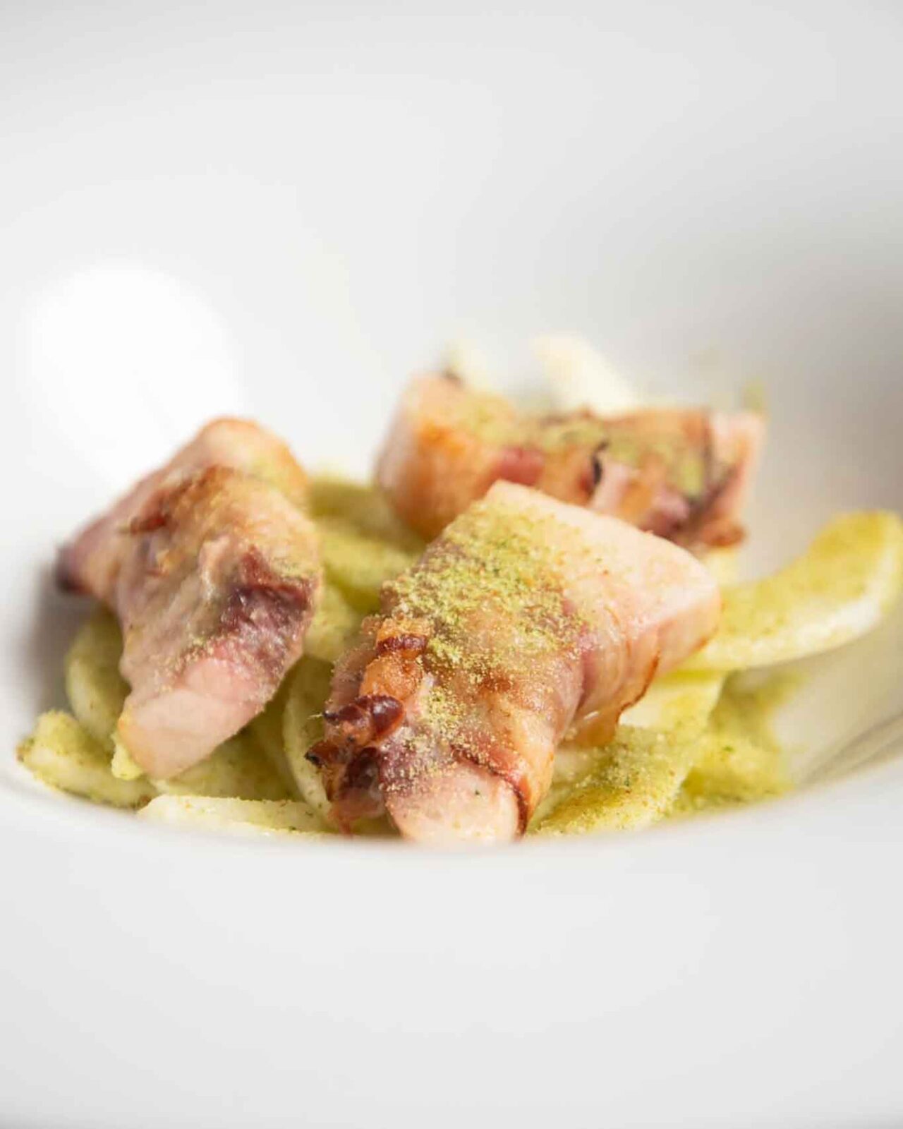 le bombette di pesce spada del ristorante Osteria Veronique a Trani