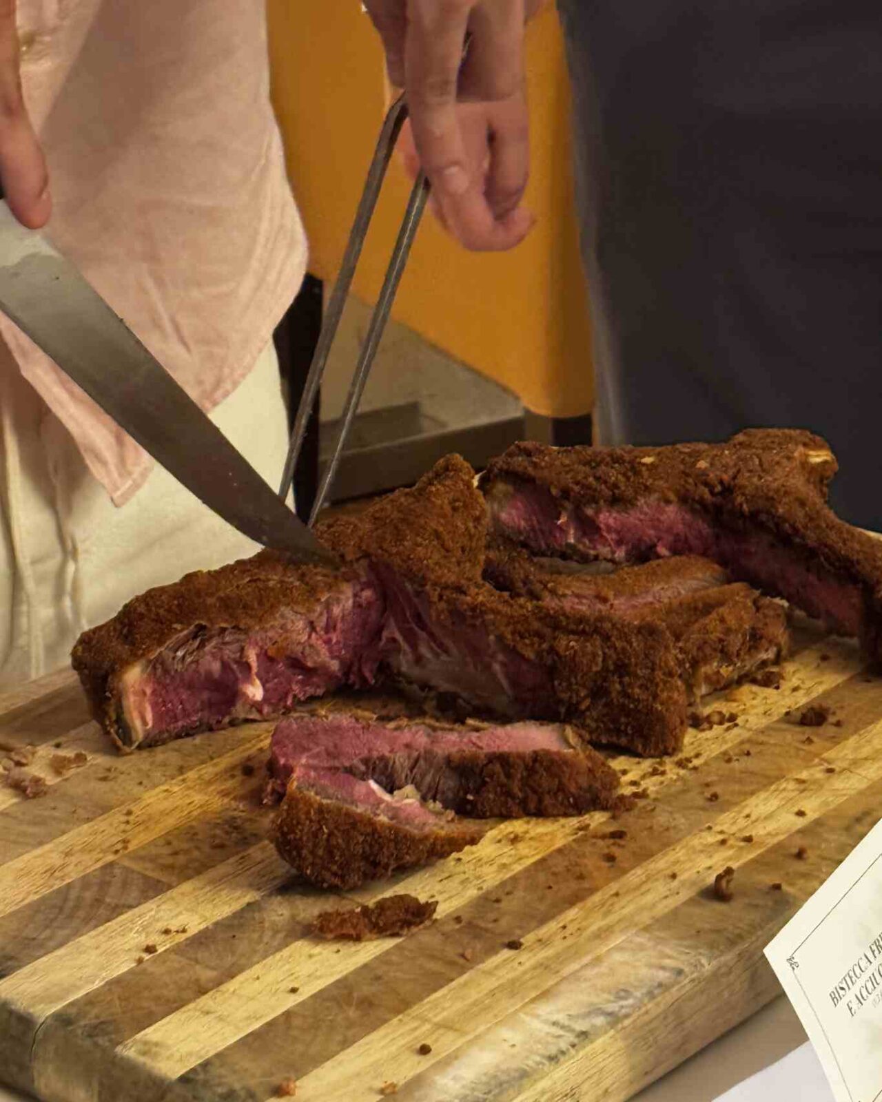 burde hotel firenze bistecca fritta