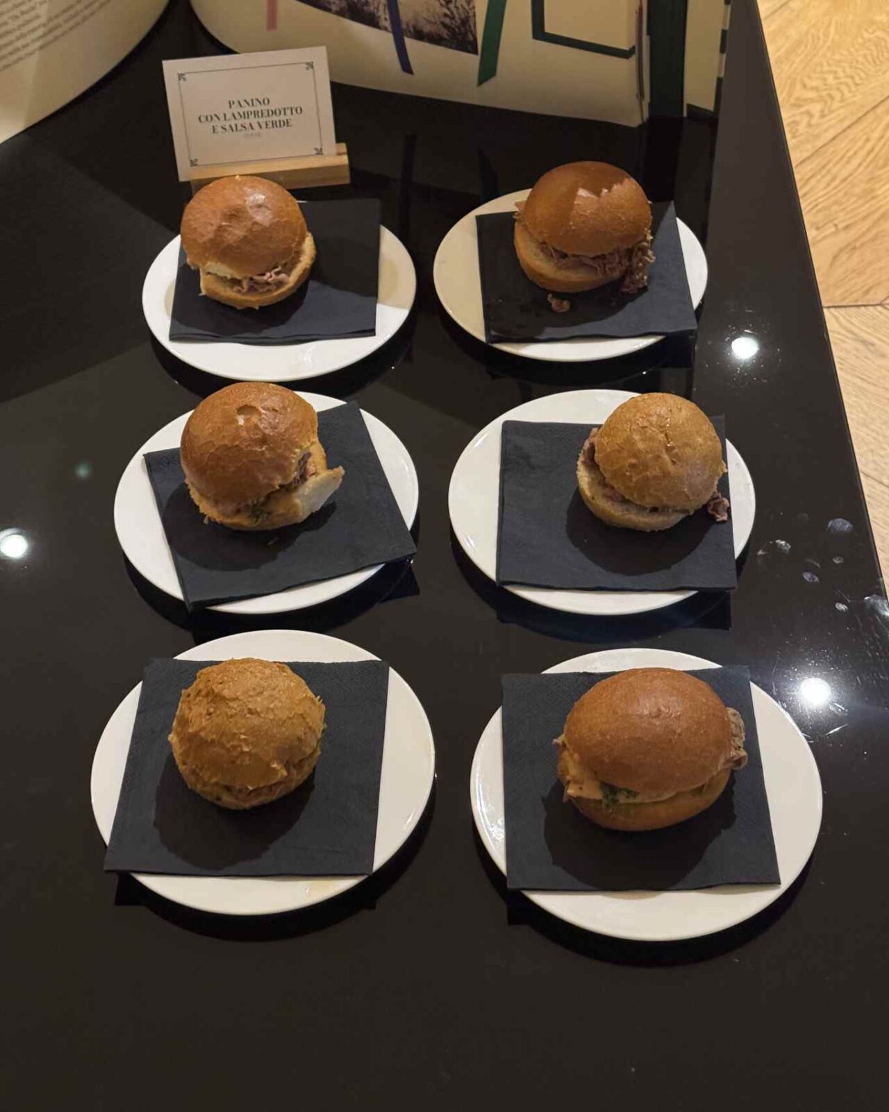 burde in hotel panino lampredotto