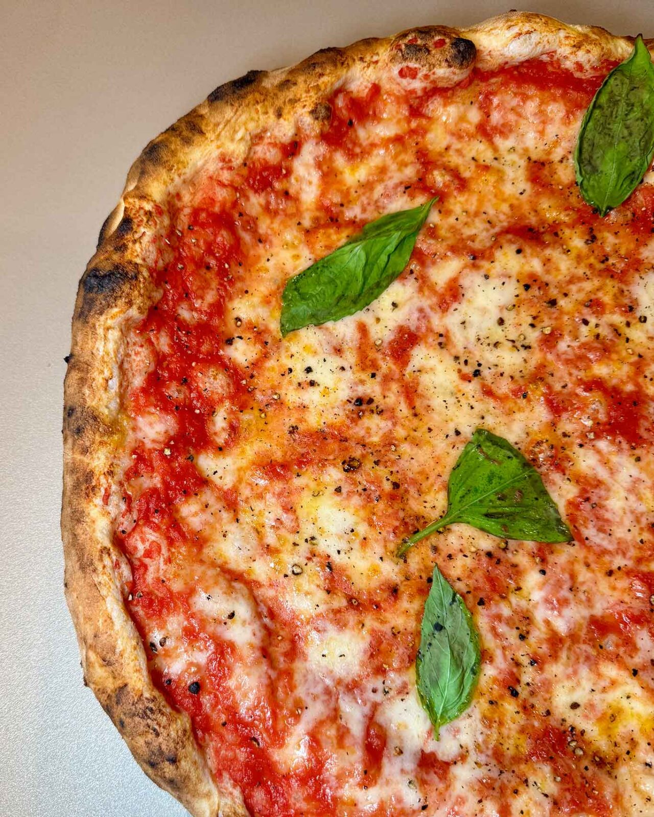 la provola e pepe della pizzeria Capitolo Pizza a Palma Campania