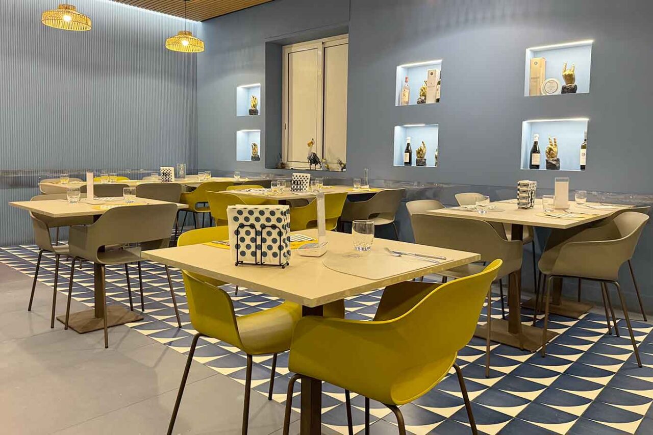 la sala della pizzeria Capitolo Pizza a Palma Campania