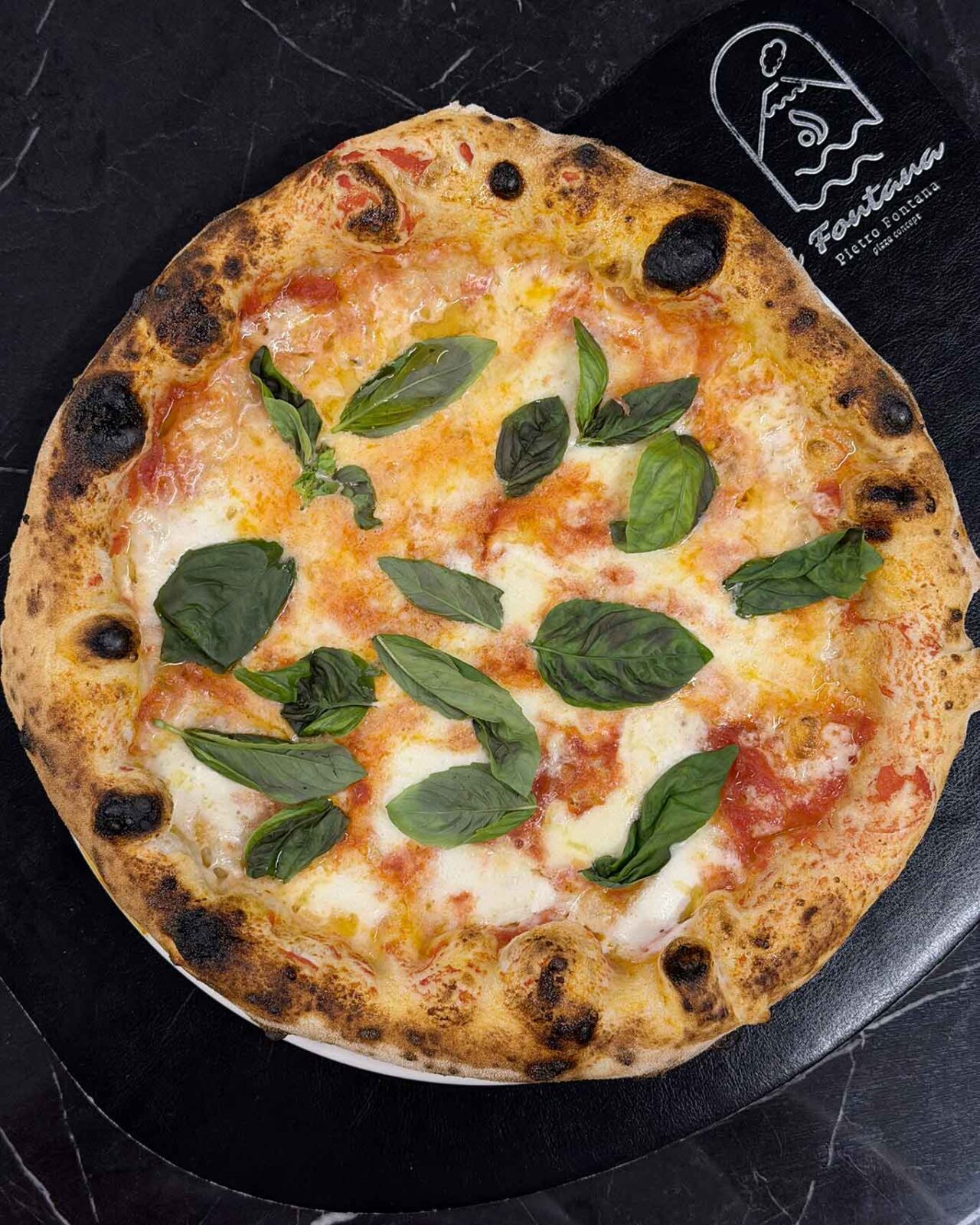 la pizza margherita della pizzeria I Fontana a Somma Vesuviana per il Campionato 2026