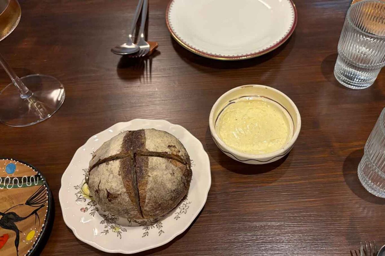 il pane del ristorante Avus a Marino