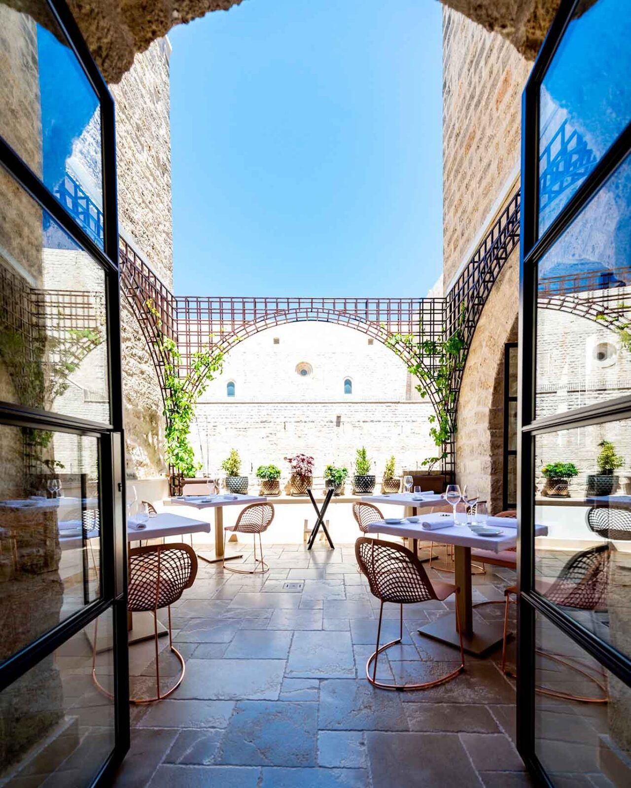 il ristorante stellato di pesce Quintessenza a Trani