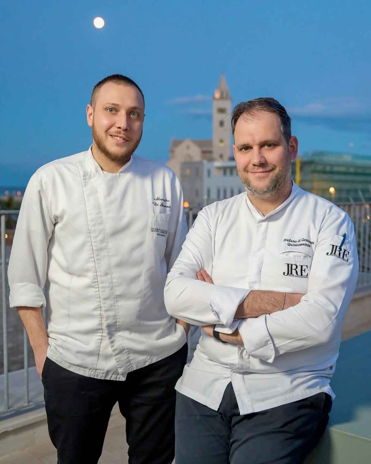 lo chef del ristorante stellato di pesce Quintessenza a Trani
