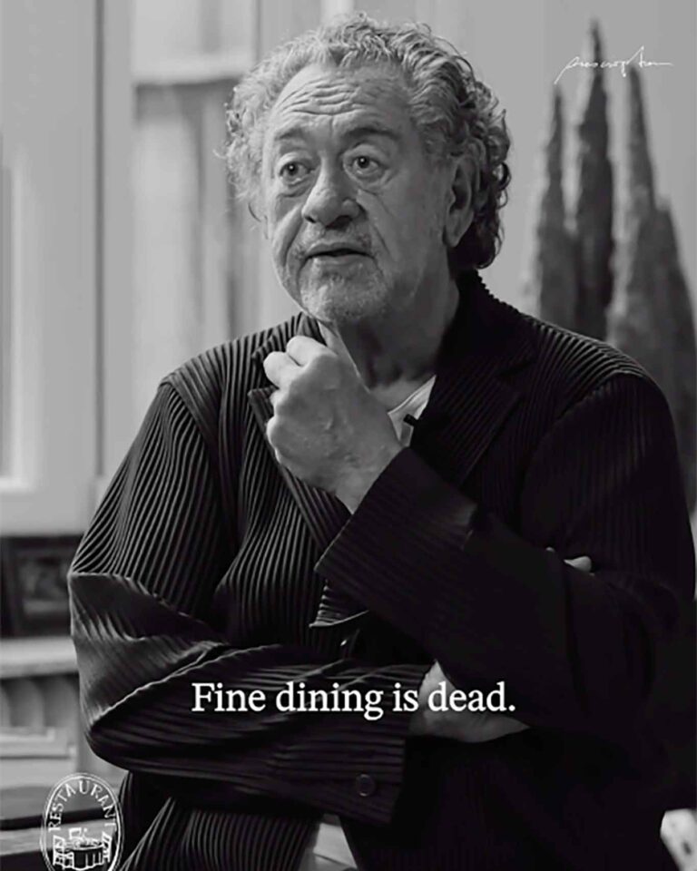Il fine dining è morto: perché Bruno Verjus chiude Table a Parigi
