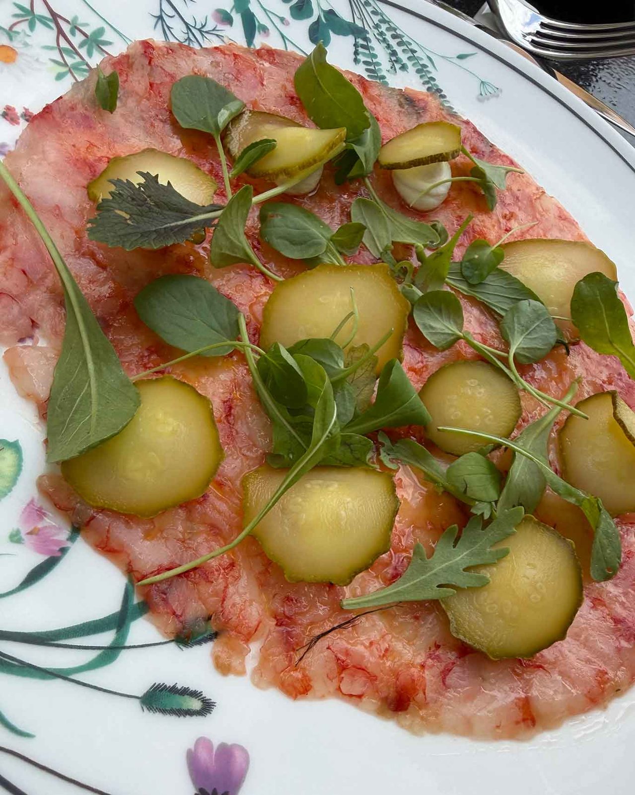 i gamberi di Donkey's trattoria fine a Roma