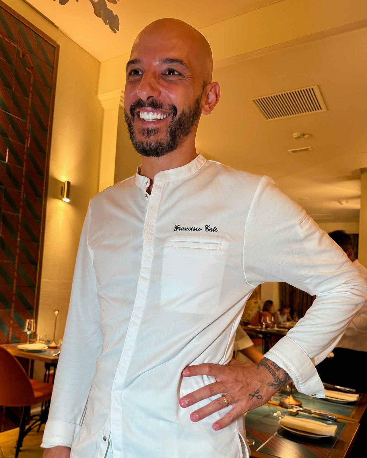 Francesco Calò della pizzeria Avenida Calò a Roma
