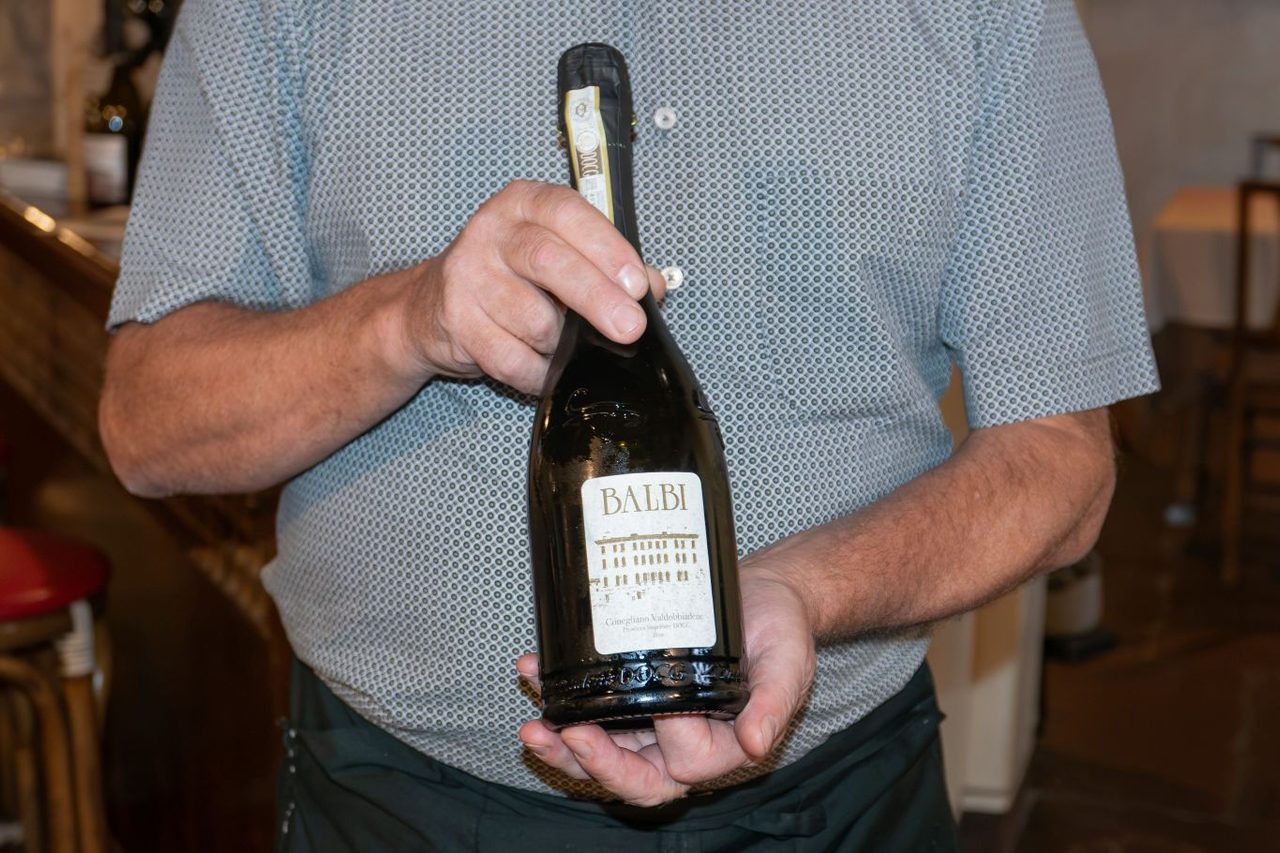 Pieve di Soligo Enoteca Corte del Medà Prosecco Balbi Brut