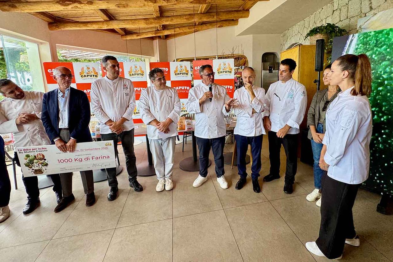 Roberta Migliaccio menzione tecnica al contest Un Dolce per Ischia by Mulino Caputo