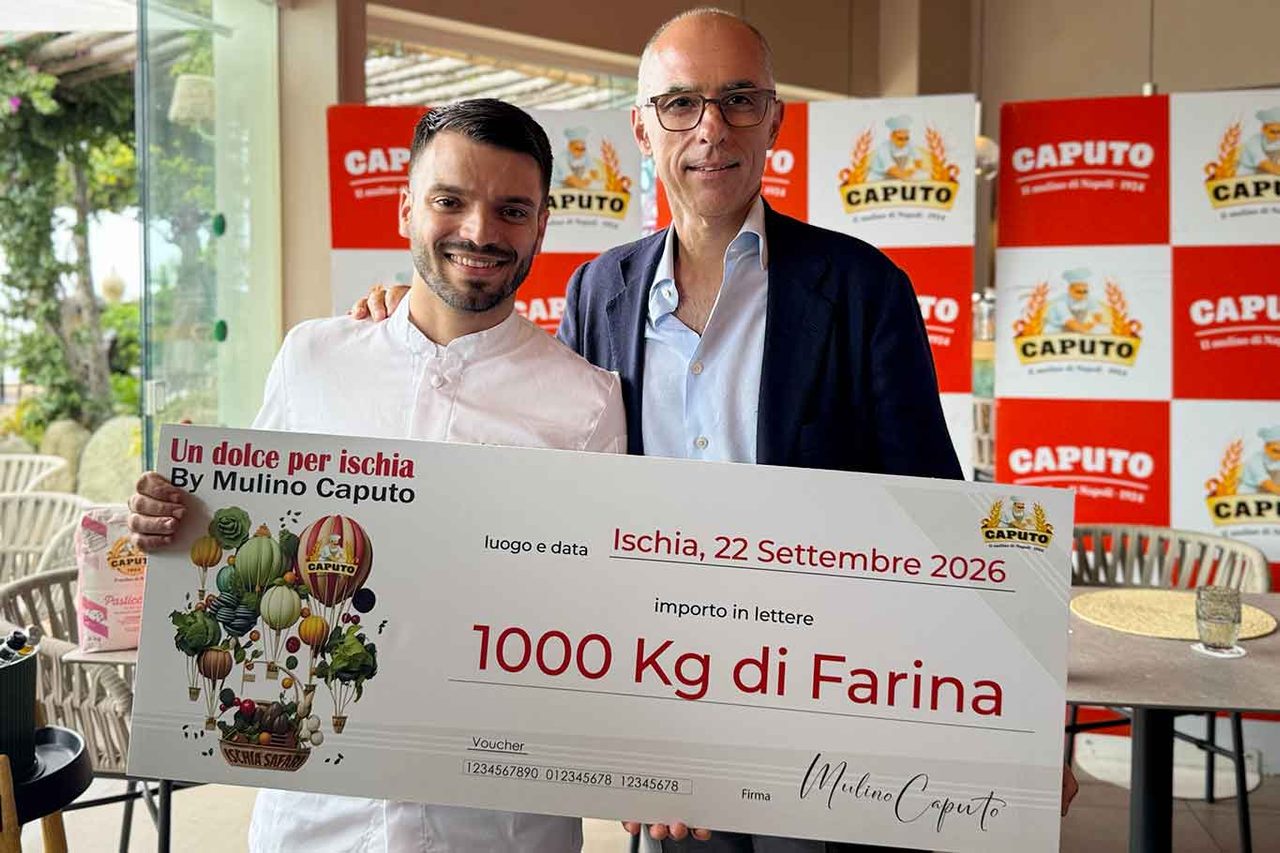 il premio del contest Un Dolce per Ischia by Mulino Caputo