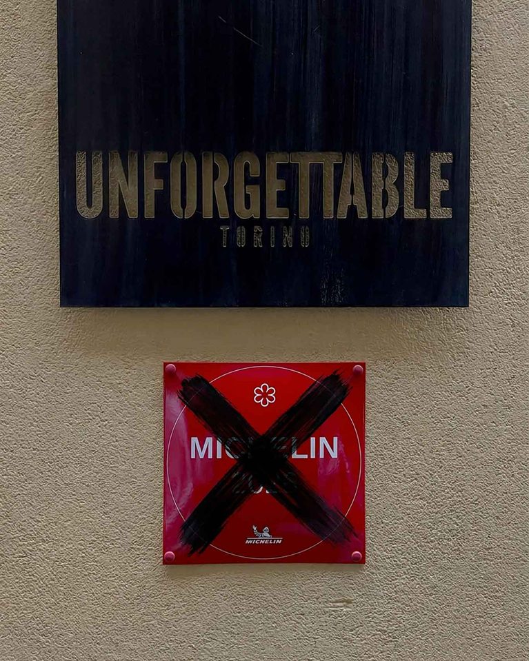 Torino perde una stella Michelin e anche la scheda di Unforgettable
