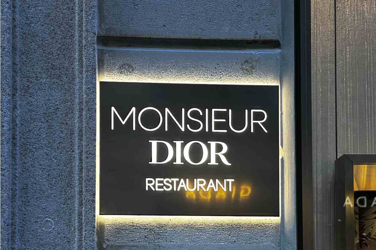monsieur dior bartolini milano insegna