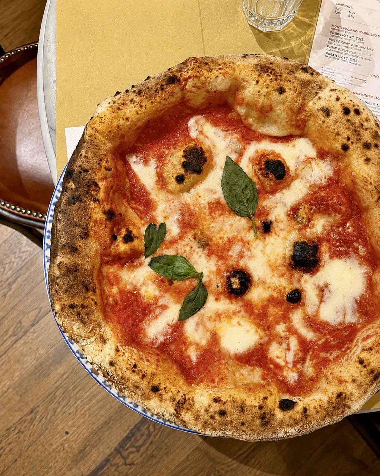 la margherita di Pizzeria Popolare a Parigi