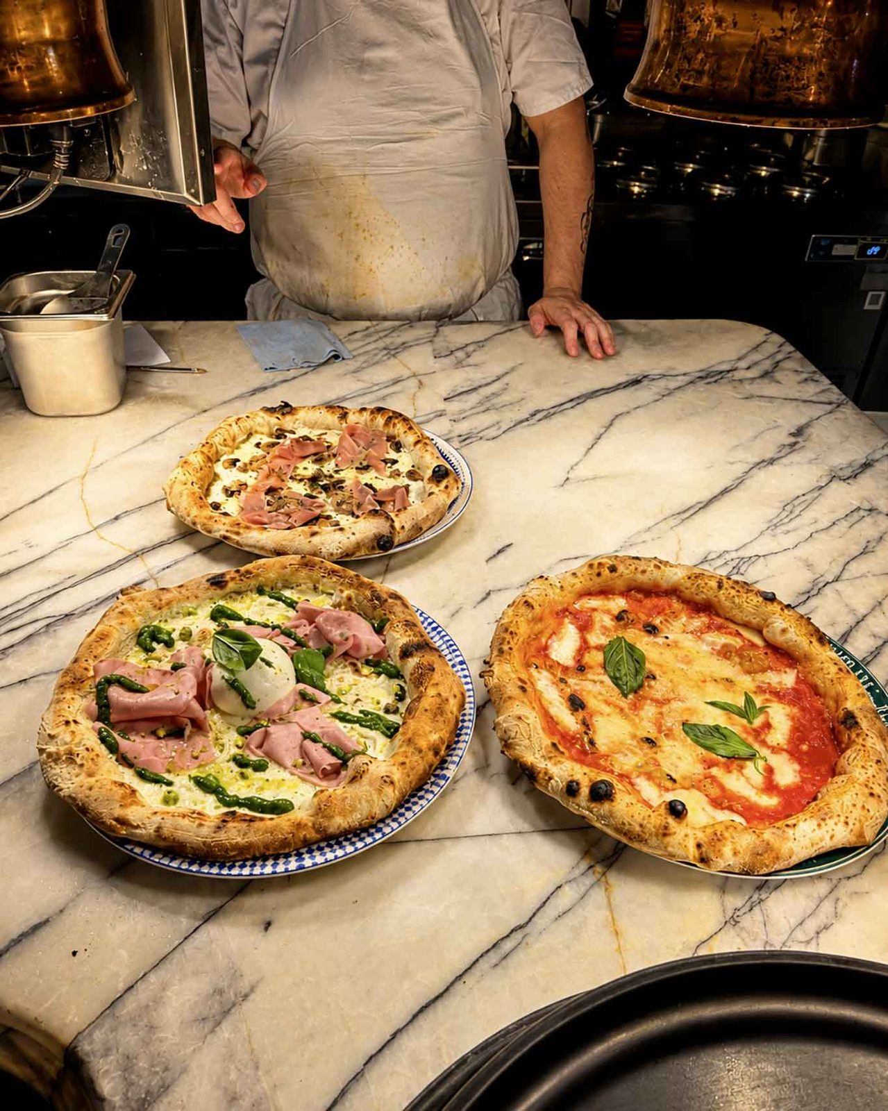Le pizze di Pizzeria Popolare a Parigi